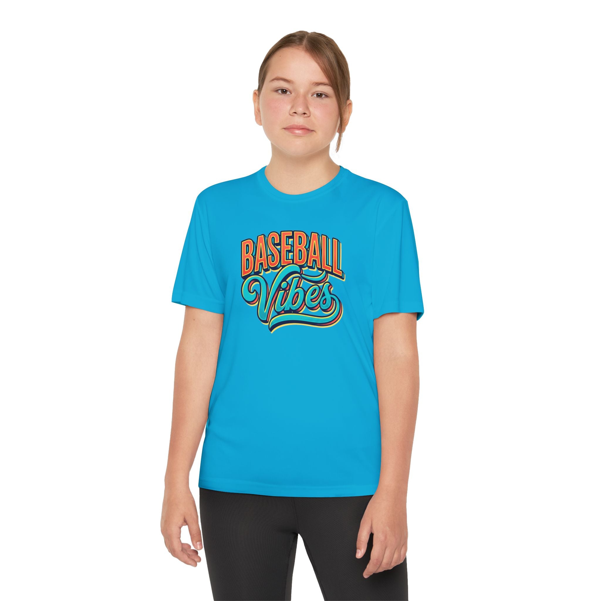 Youth Baseball Vibes Dri-Fit Tee