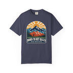Born to Hit Balls Over Mountains T-Shirt — Unisex Vintage Mountain Comfort Colors Graphic Tee