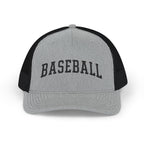 Baseball Trucker Cap – Vintage Distressed Baseball Snapback