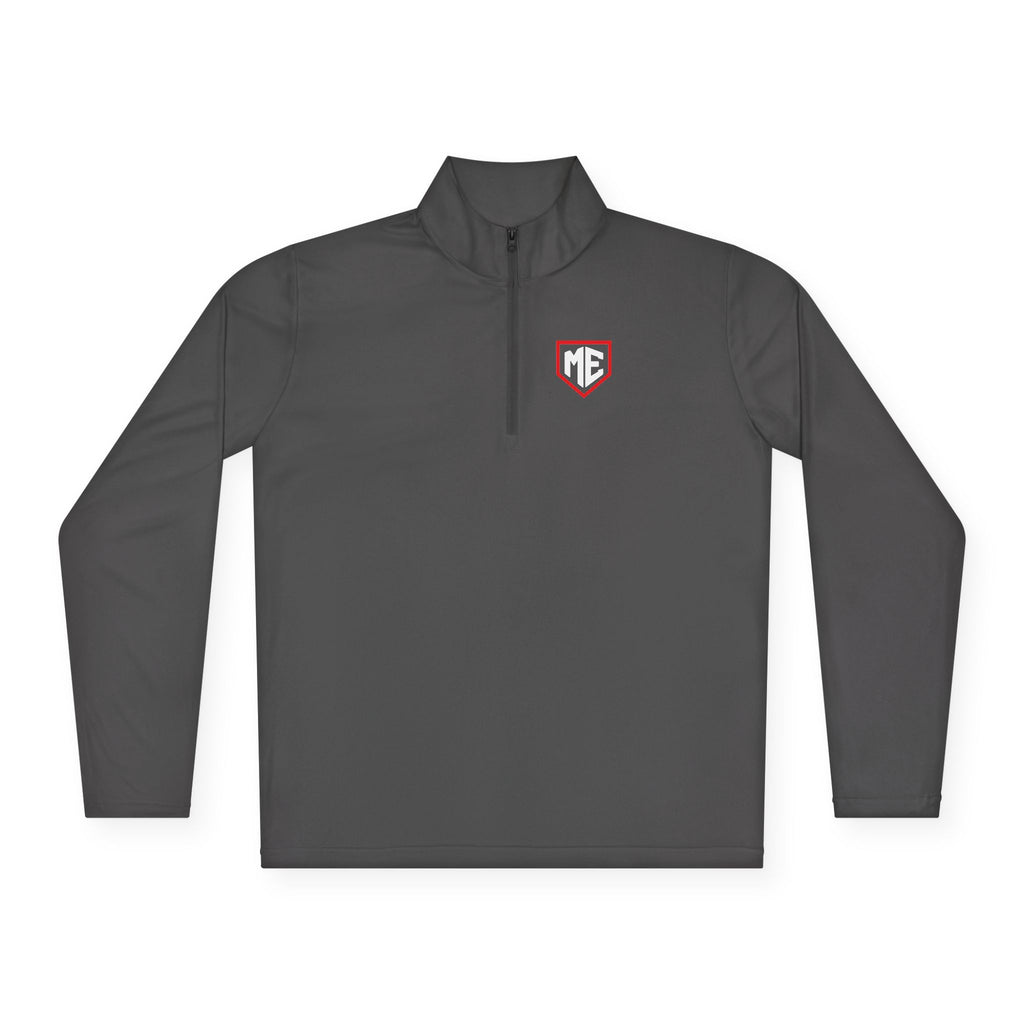 'ME'- Mental Edge Quarter-Zip Pullover — Home Plate Logo Performance Pullover