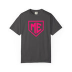 ME Mental Edge Baseball Plate T‑Shirt — Pink Monogram Graphic Comfort Colors Tee