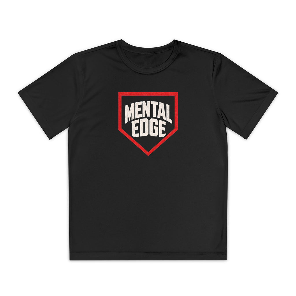 Youth Dri-Fit Tee — "Mental Edge" Performance Baseball Shirt