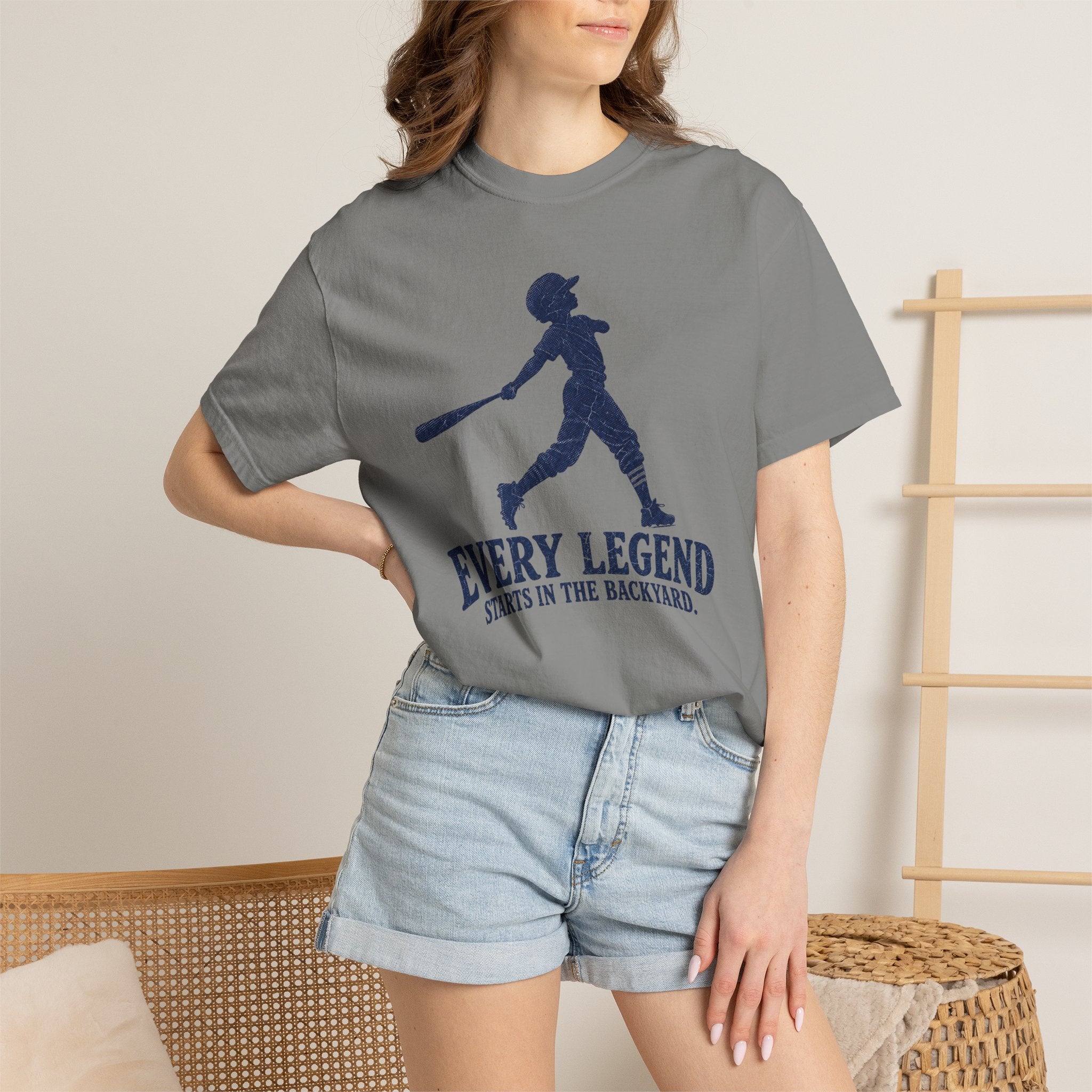 Adult Unisex  "Every Legend Starts in the Backyard" Graphic Tee