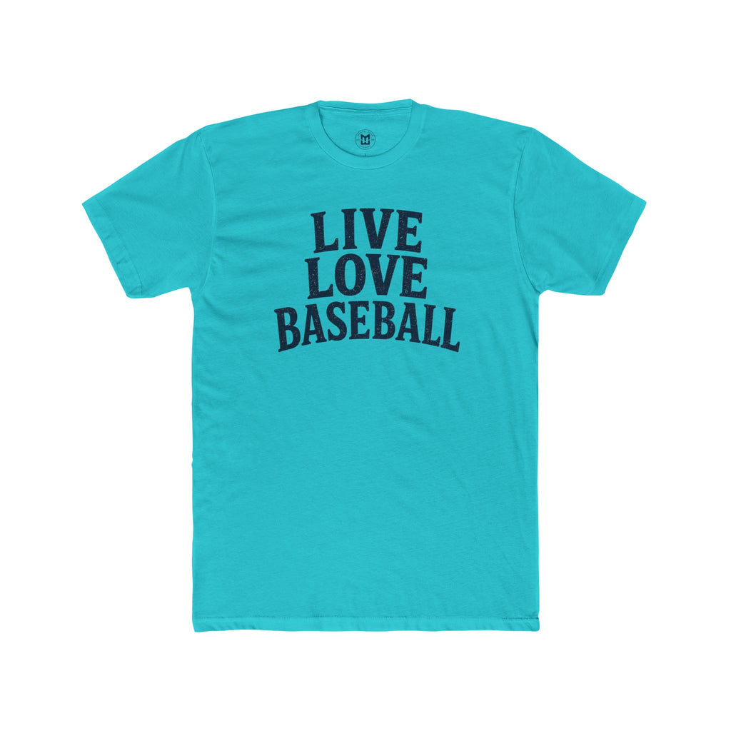 Live Love Baseball T-Shirt — Classic Baseball Tee for Fans
