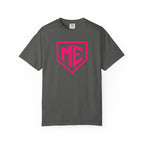 ME Mental Edge Baseball Plate T‑Shirt — Pink Monogram Graphic Comfort Colors Tee