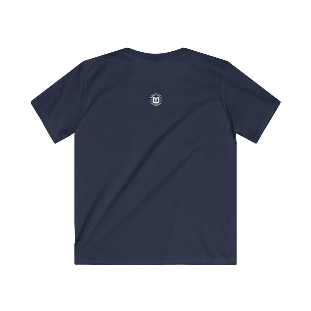 Kids Tee – 'Can of Corn' Baseball Corn Mascot Shirt for Children