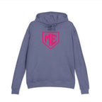 Adult Mental Edge Hoodie — ME Pink Logo French Terry Pullover