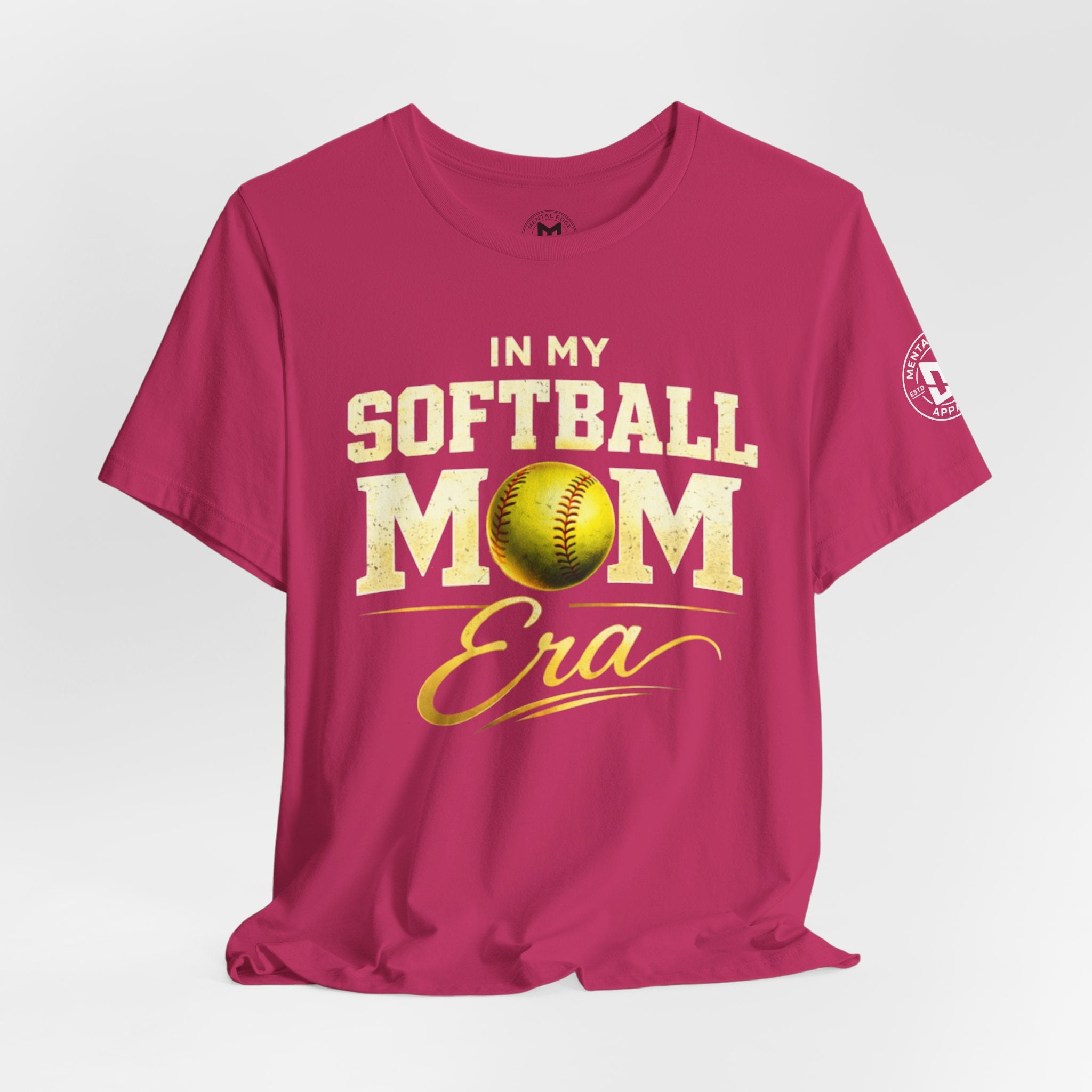 "In My Softball Mom Era" Softball Mom —Graphic Shirt