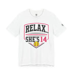 Relax... She's 14 Softball Parents T‑Shirt