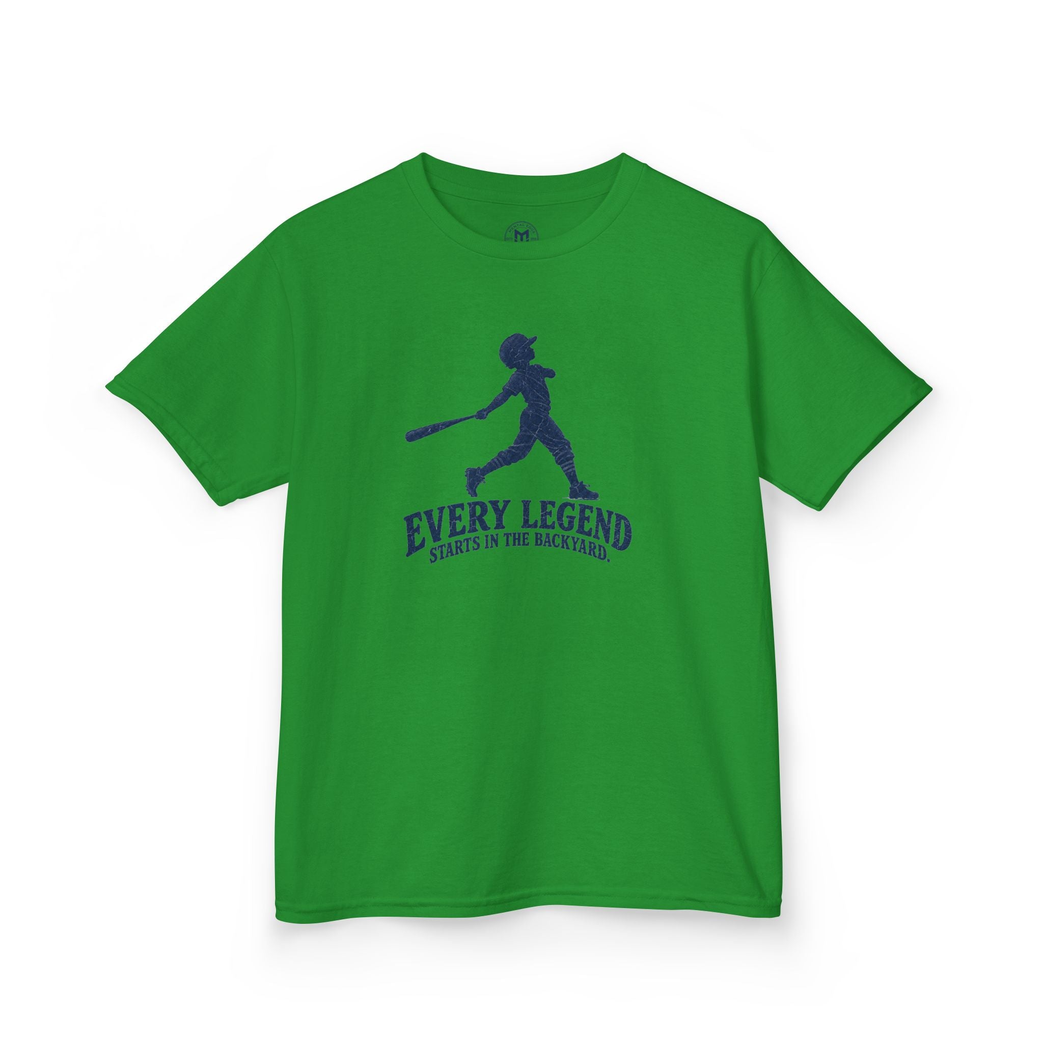 Kids T-Shirt — "Every Legend Starts in the Backyard" Baseball Tee