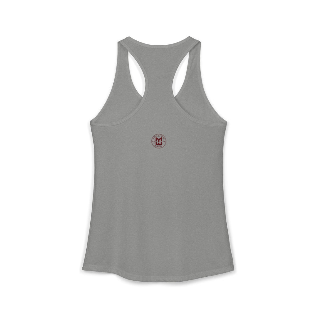 Relax He's 10 Baseball Moms Racerback Tank
