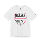 Relax... She’s 5 Soccer Mom Tee