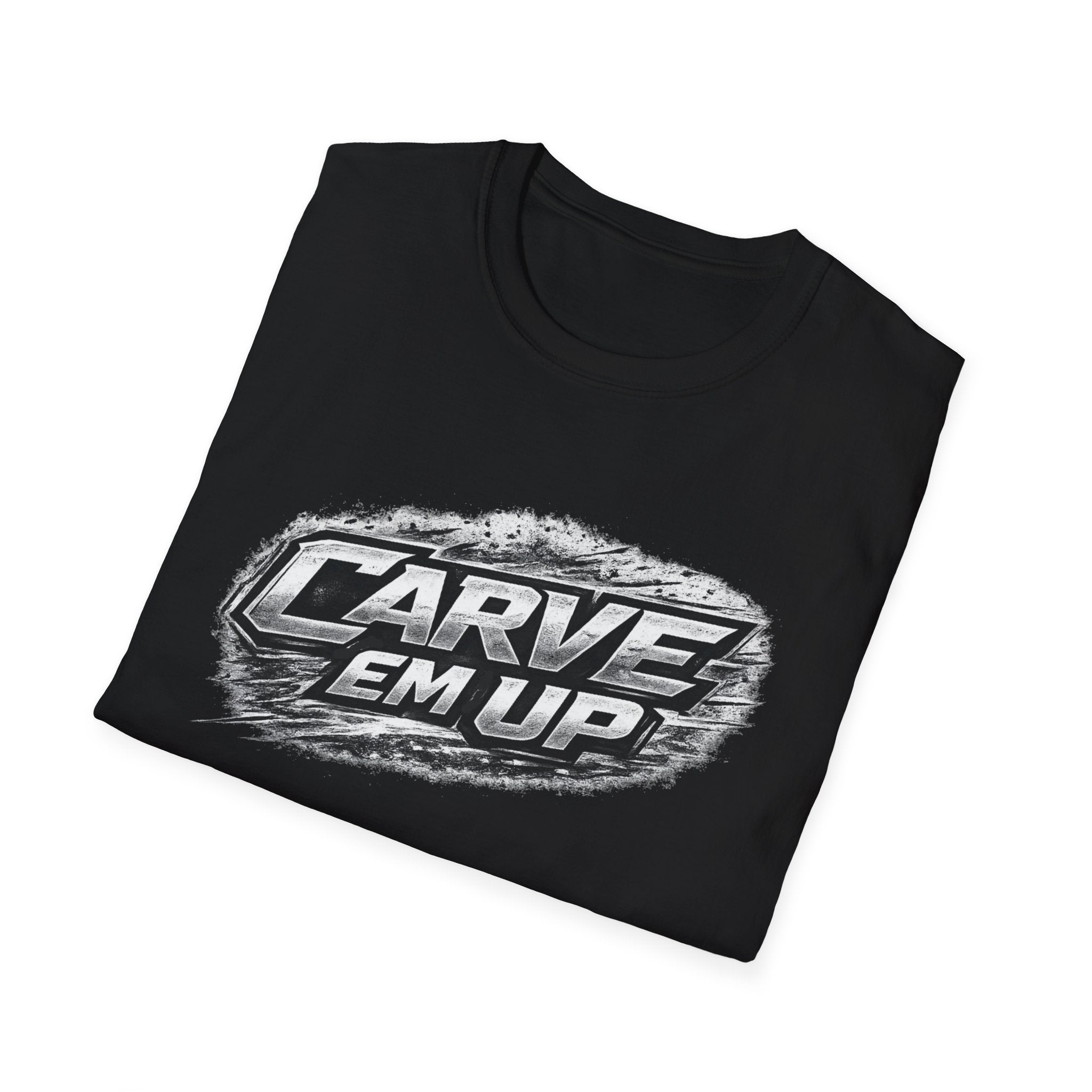 Carve Em Up Adult T- Shirt