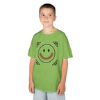 Kids T-Shirt — "Smily Baseball Seams Face" Baseball Tee