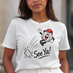 See Ya! Retro Cartoon Character T-Shirt - Adult Unisex