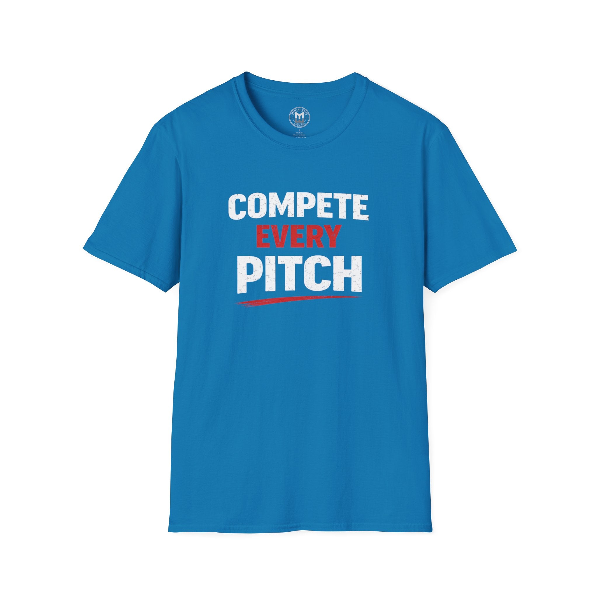 Compete Every Pitch Baseball T-Shirt