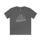 Kids Baseball Tee — "Bring The Gas" Fastball T‑Shirt