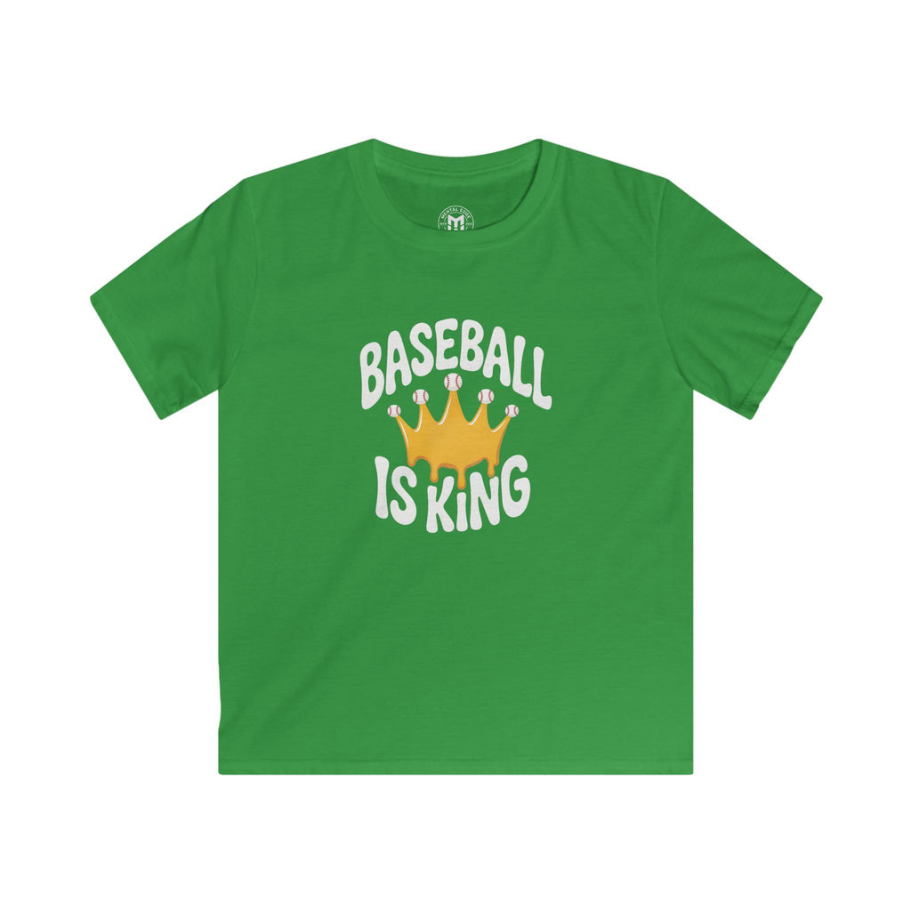 Kids Baseball Is King Tee