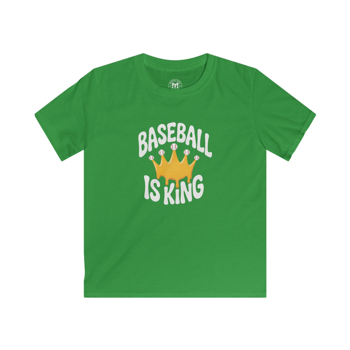 Kids Baseball Is King Tee
