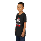 Heater "Bring The Heat" Youth Tee — Cute Baseball Mascot Kids Shirt
