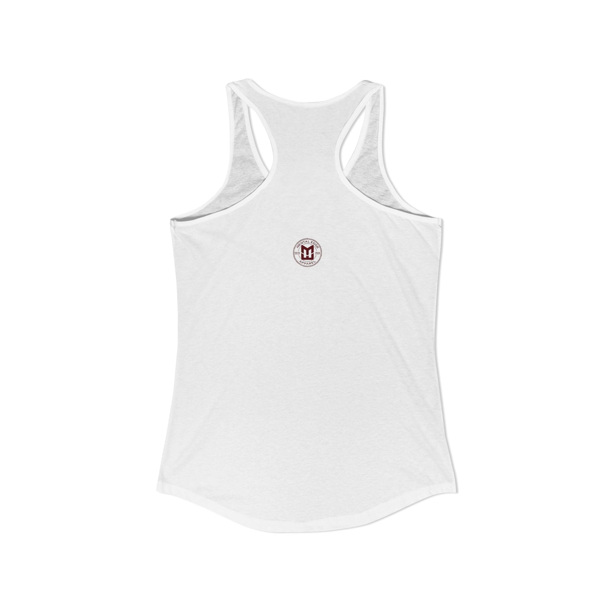 Relax He's 10 Baseball Moms Racerback Tank