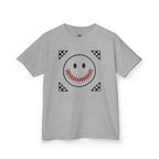 Kids T-Shirt — "Smily Baseball Seams Face" Baseball Tee