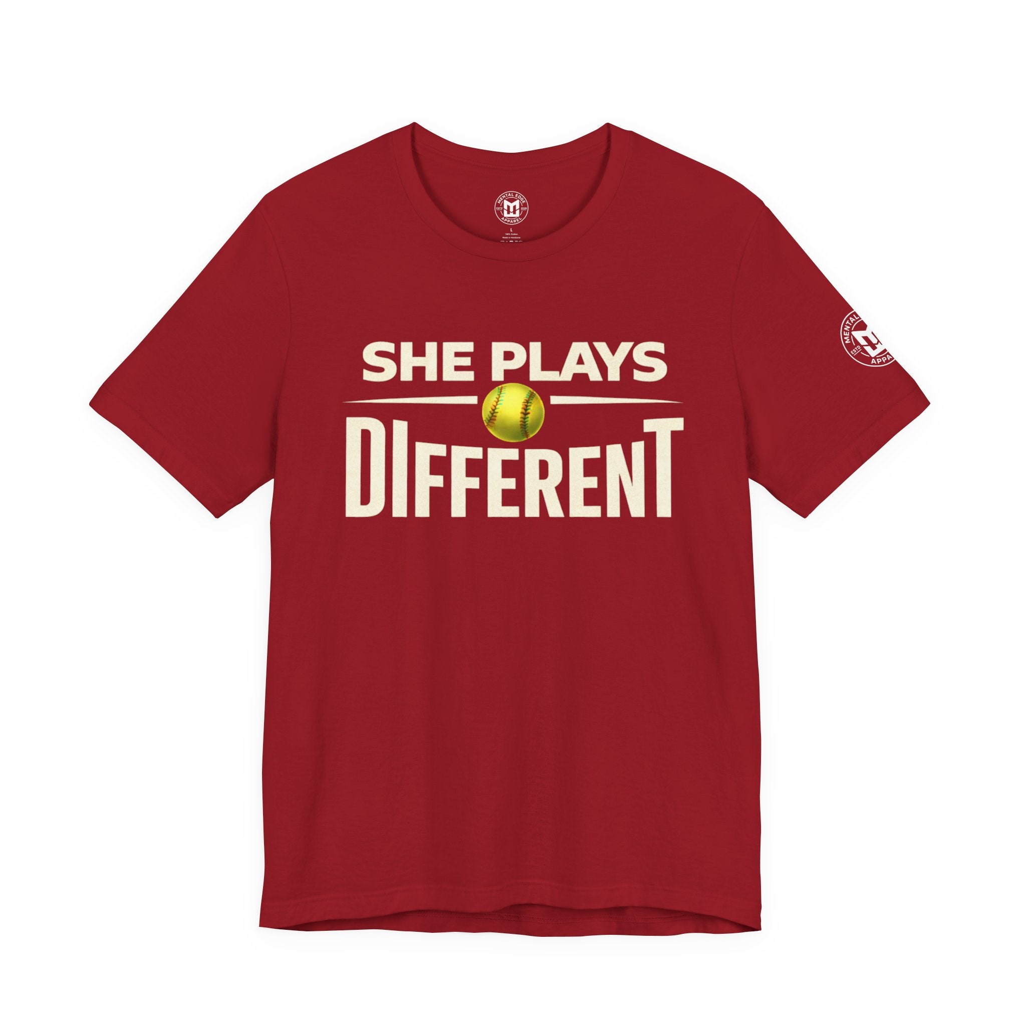 She Plays Different Softball T-Shirt