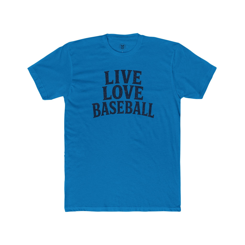 Live Love Baseball T-Shirt — Classic Baseball Tee for Fans