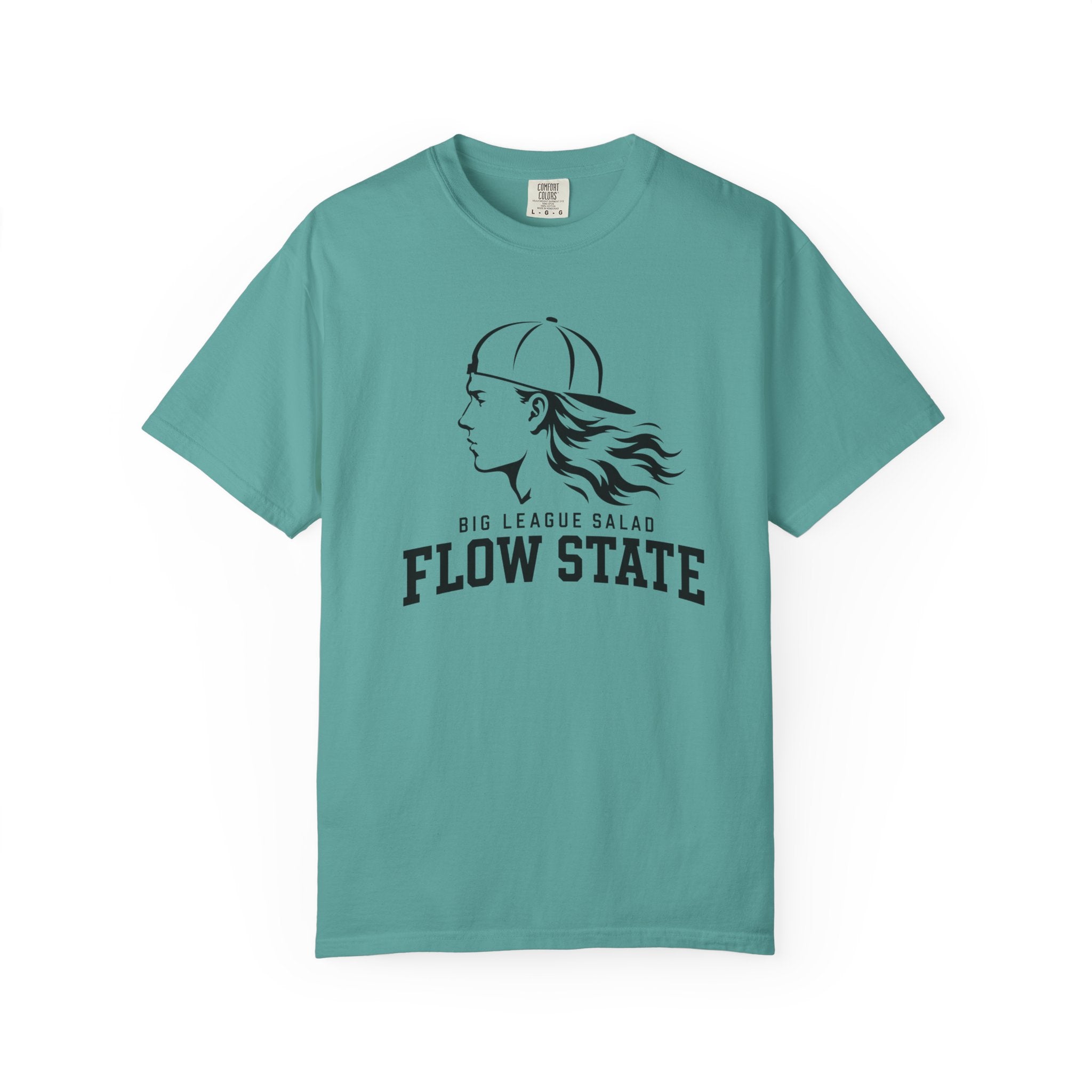 Flow State Tee — 'Big League Salad' Athletic Retro Graphic T-Shirt