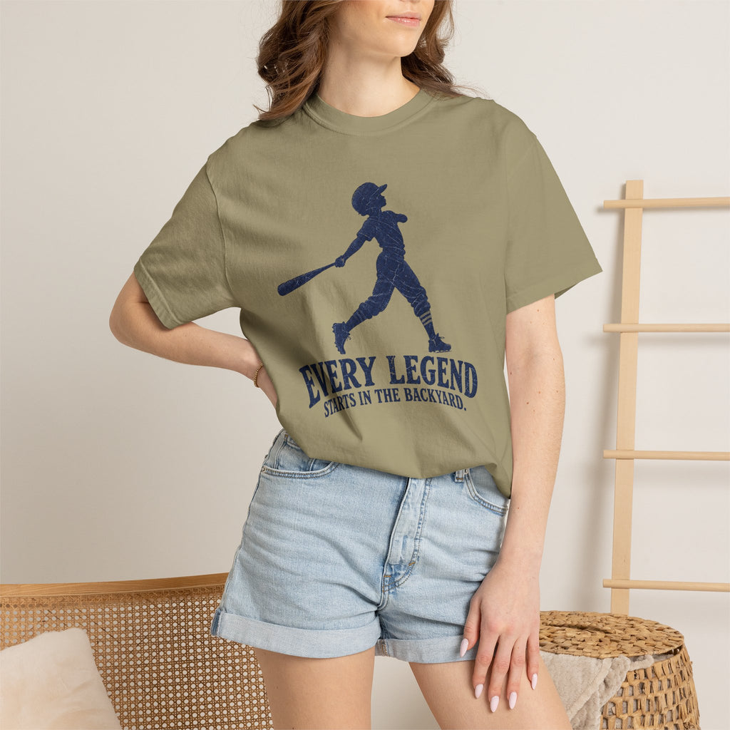 Adult Unisex  "Every Legend Starts in the Backyard" Graphic Tee