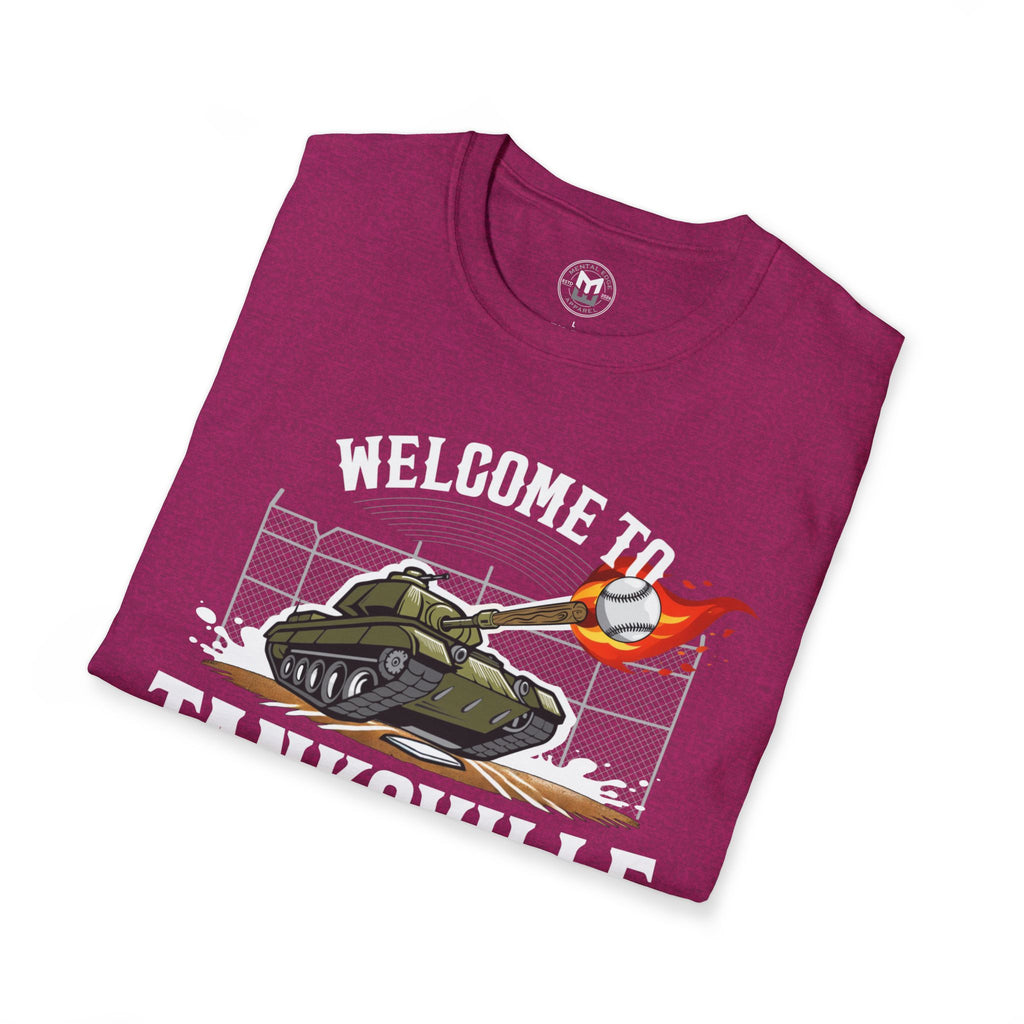 Welcome to Tanksville Tank Adult T-Shirt