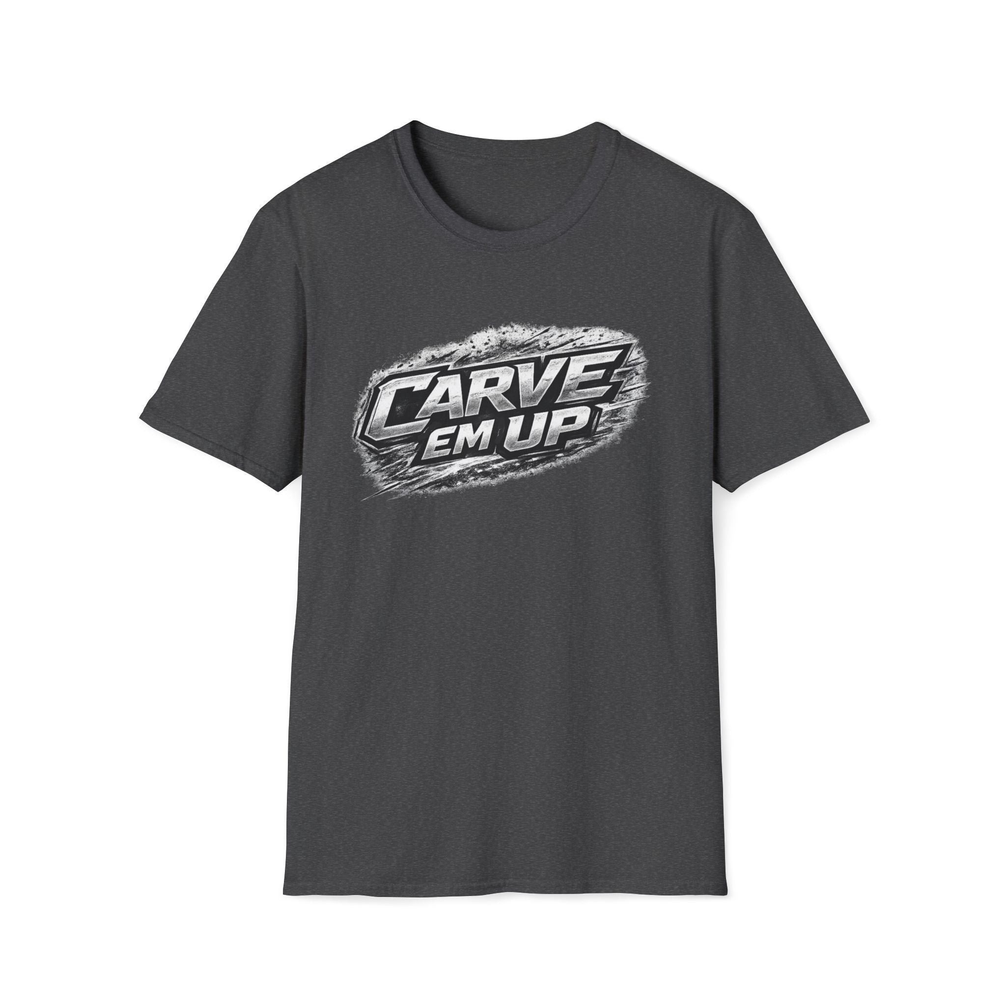 Carve Em Up Adult T- Shirt