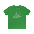 Kids Baseball Tee — "Bring The Gas" Fastball T‑Shirt