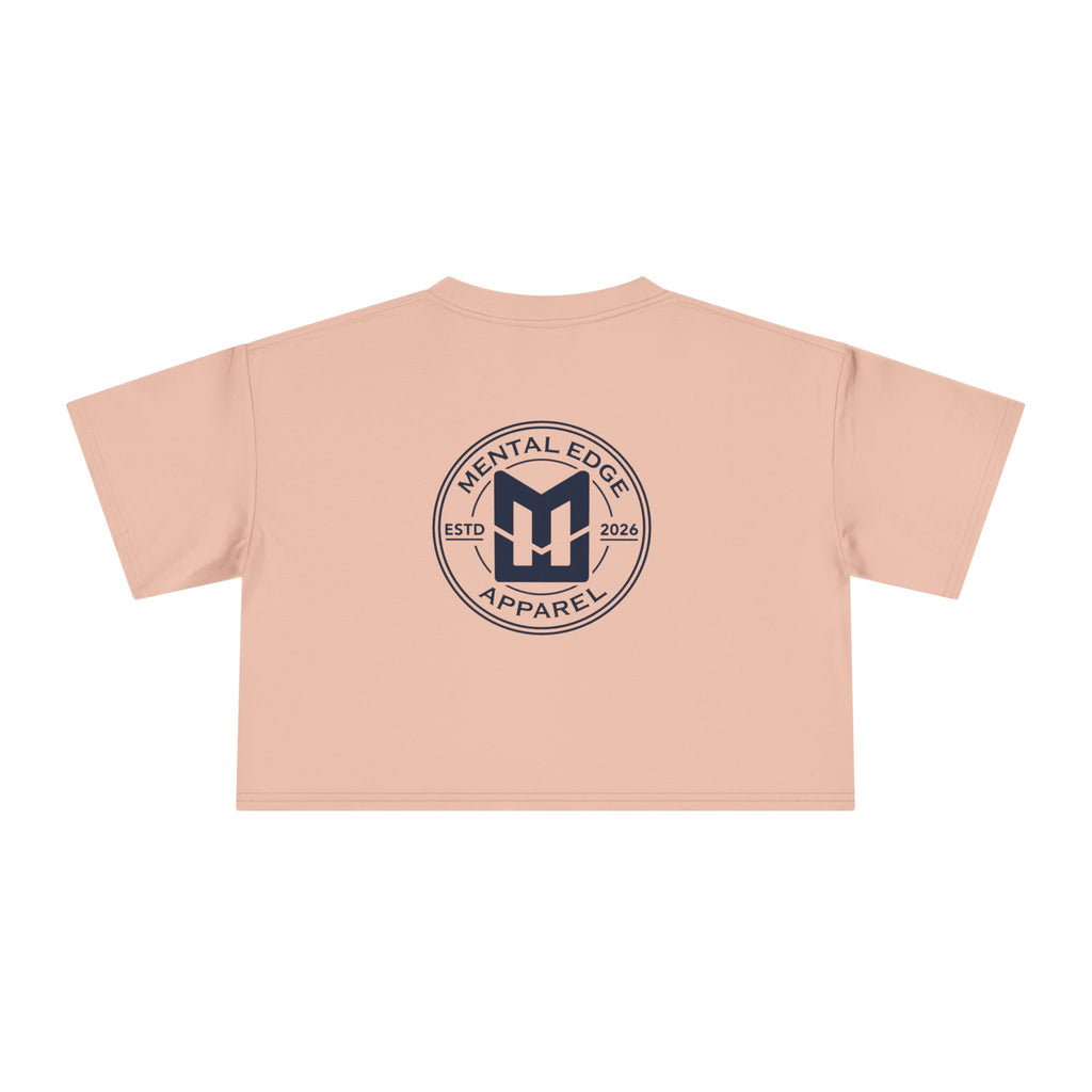 No Lollygagging Crop Tee — Women's Athletic Casual Top