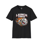 Launch This! Flaming Baseball T-Shirt
