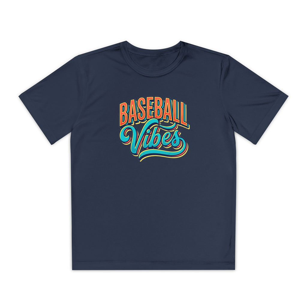 Youth Baseball Vibes Dri-Fit Tee
