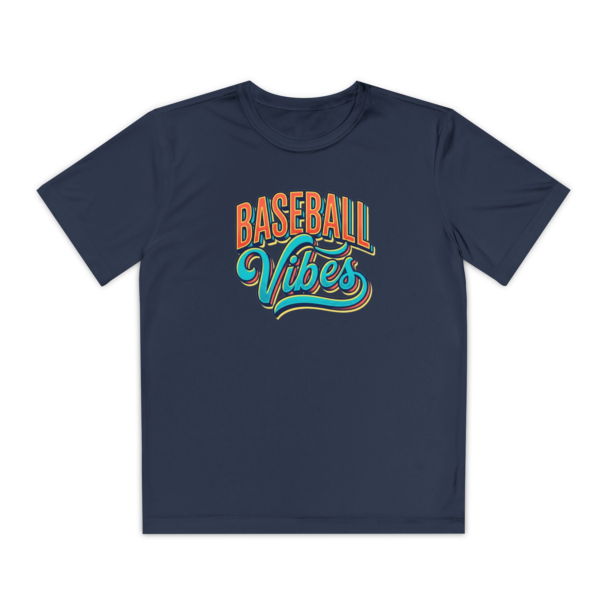 Youth Baseball Vibes Dri-Fit Tee