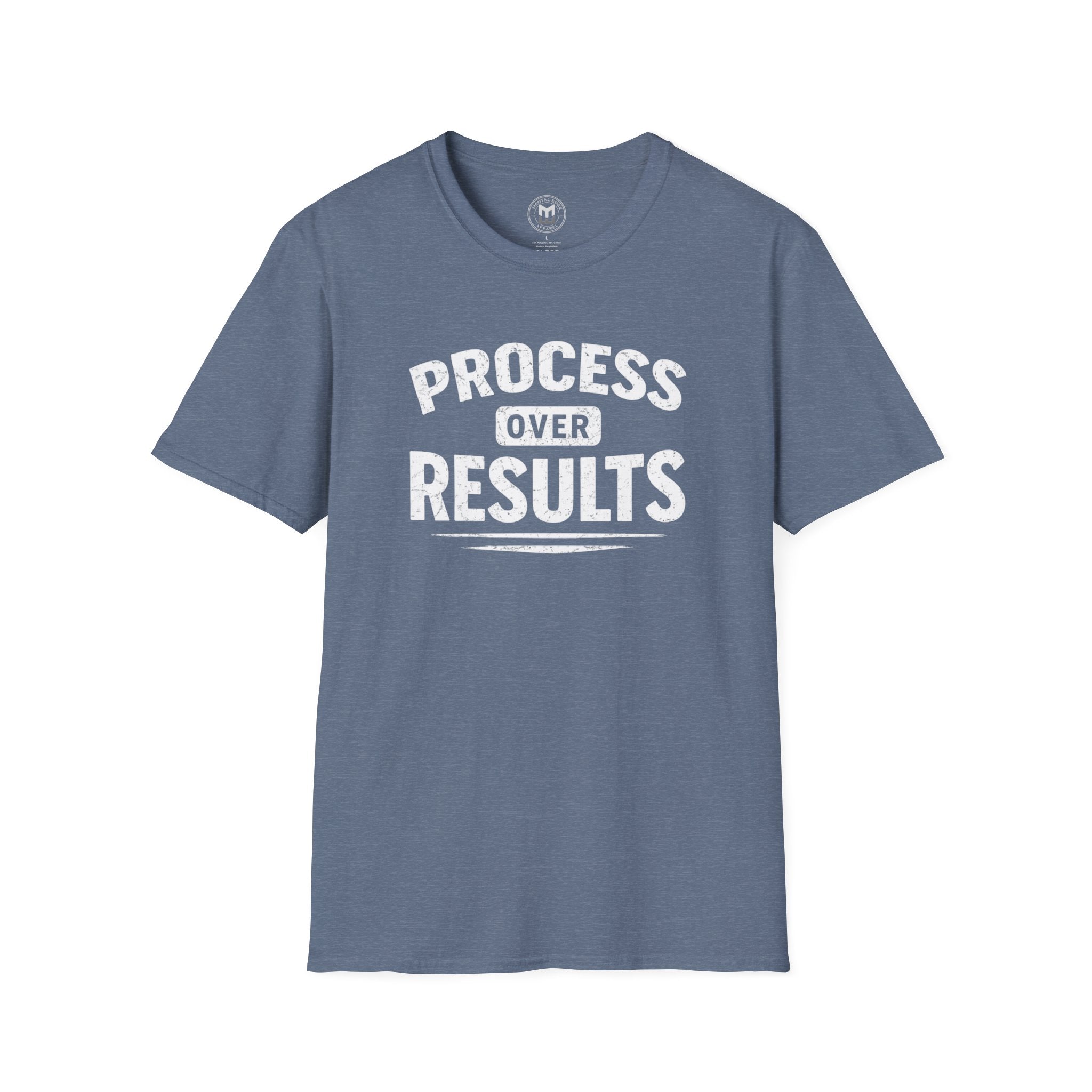 Process Over Results T-Shirt — Motivational Fitness & Productivity Tee