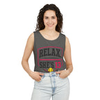 Relax... She's 13 Softball Parents Tank Top