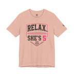 Relax... She’s 5 Soccer Mom Tee