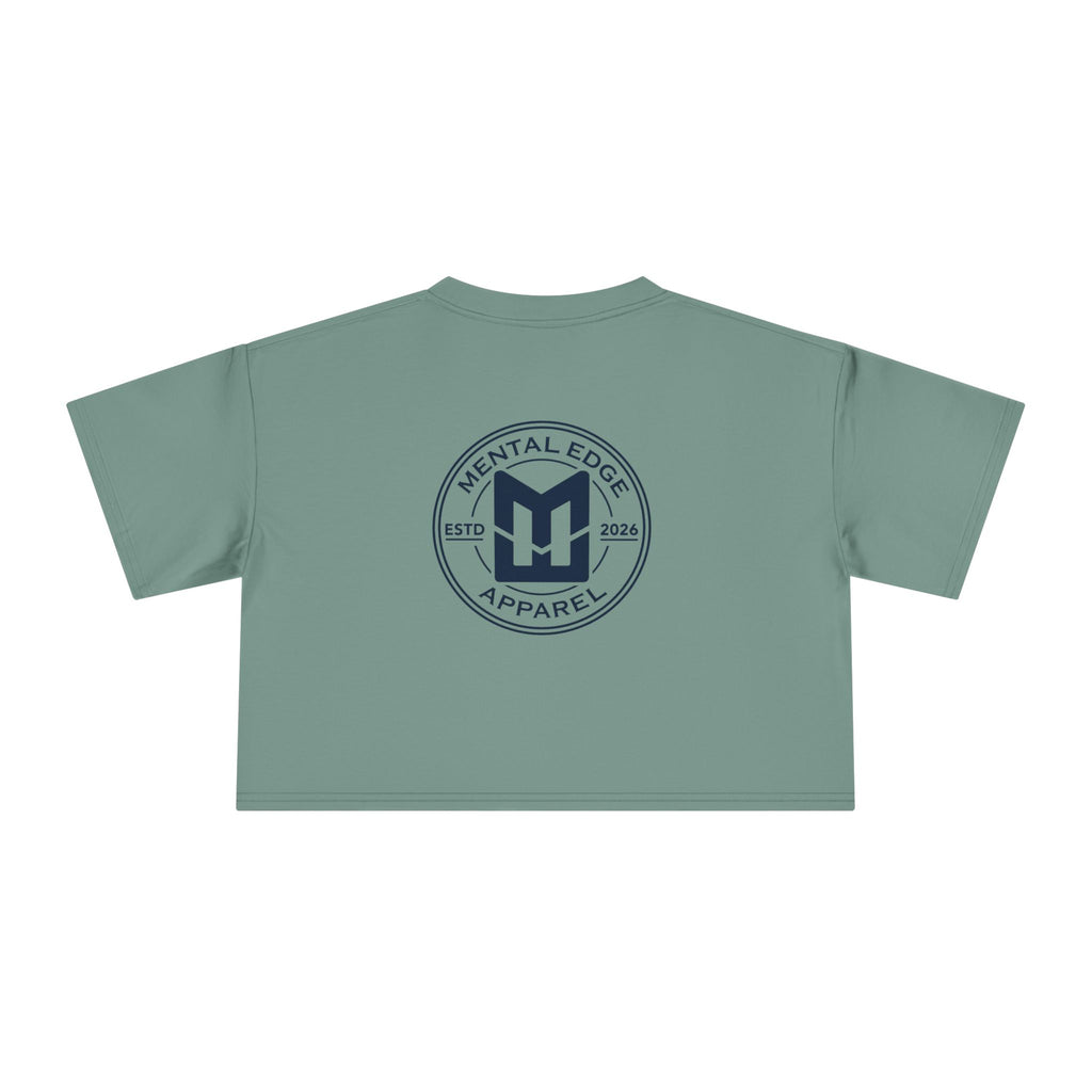 No Lollygagging Crop Tee — Women's Athletic Casual Top
