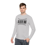 Baseball "Believe Big" Long Sleeve Unisex Tee