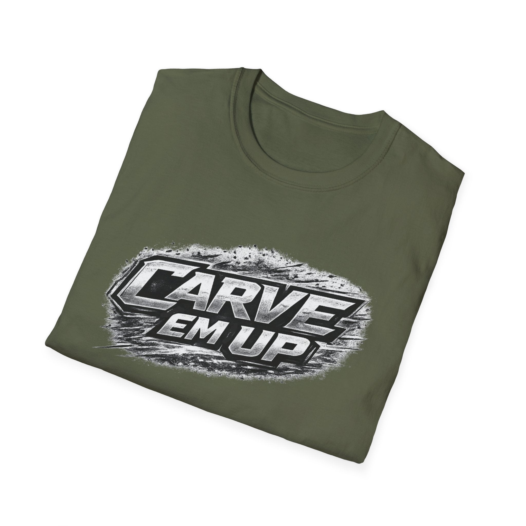 Carve Em Up Adult T- Shirt