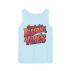 Baseball Vibes Tank Top — Retro Stadium Graphic Baseball Tee