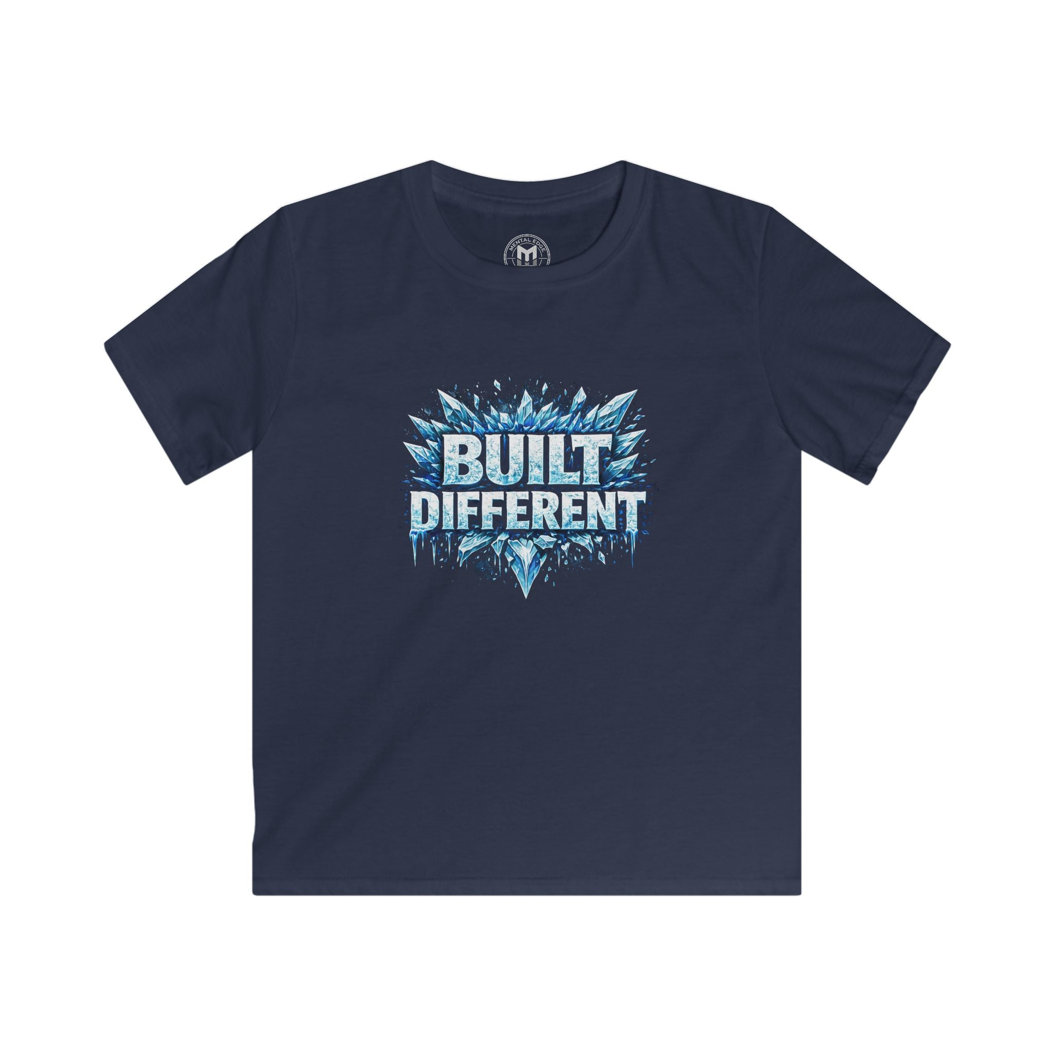 Kids "Built Different" Graphic Tee for Boys & Girls, Cool Motivational Shirt