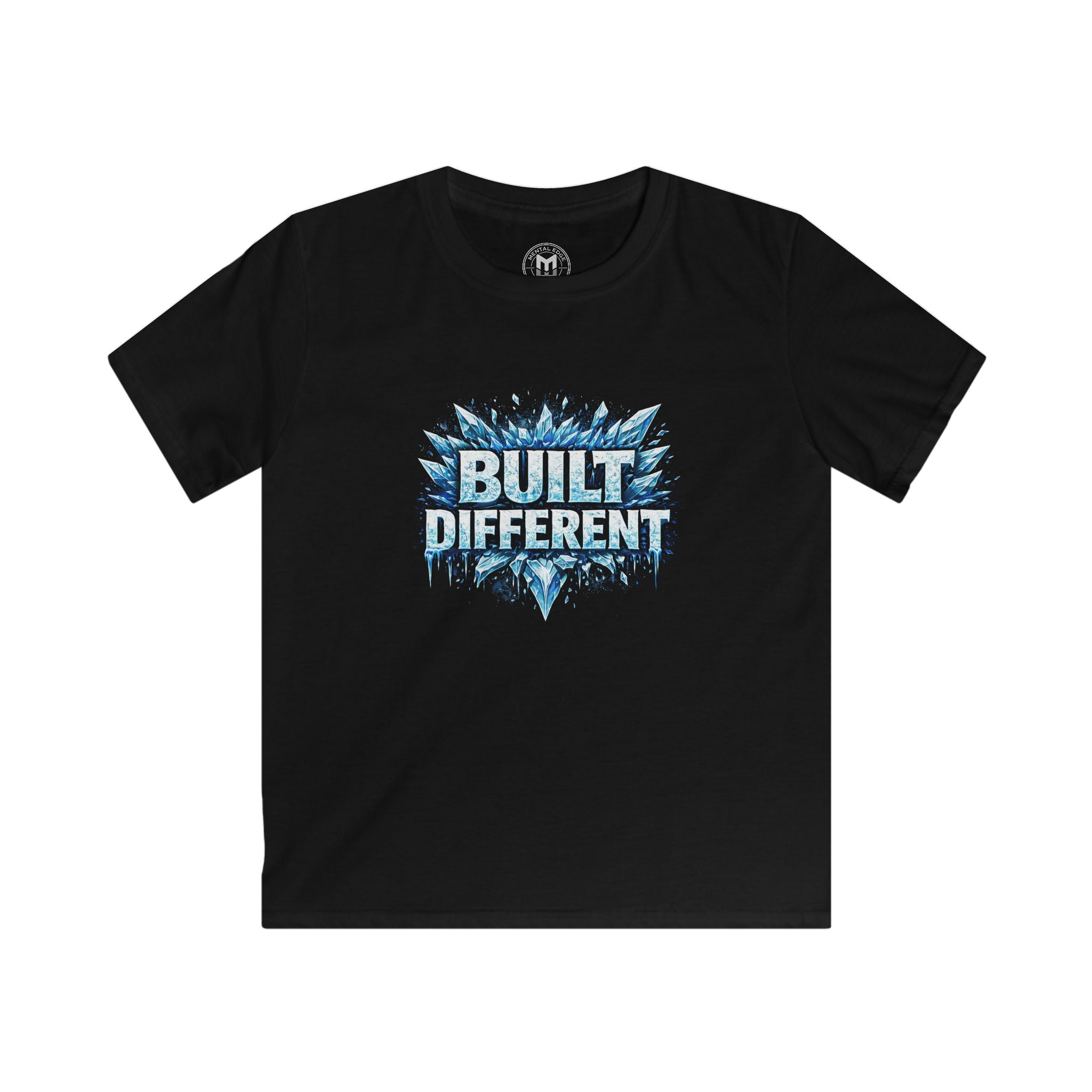 Kids "Built Different" Graphic Tee for Boys & Girls, Cool Motivational Shirt
