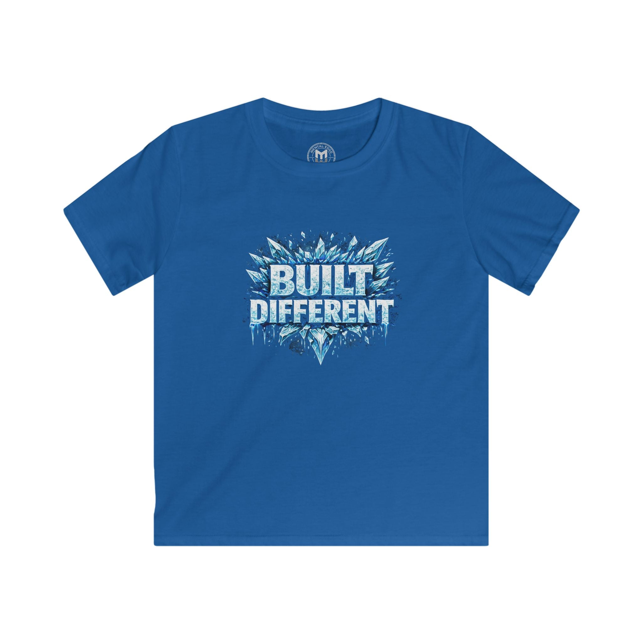Kids "Built Different" Graphic Tee for Boys & Girls, Cool Motivational Shirt