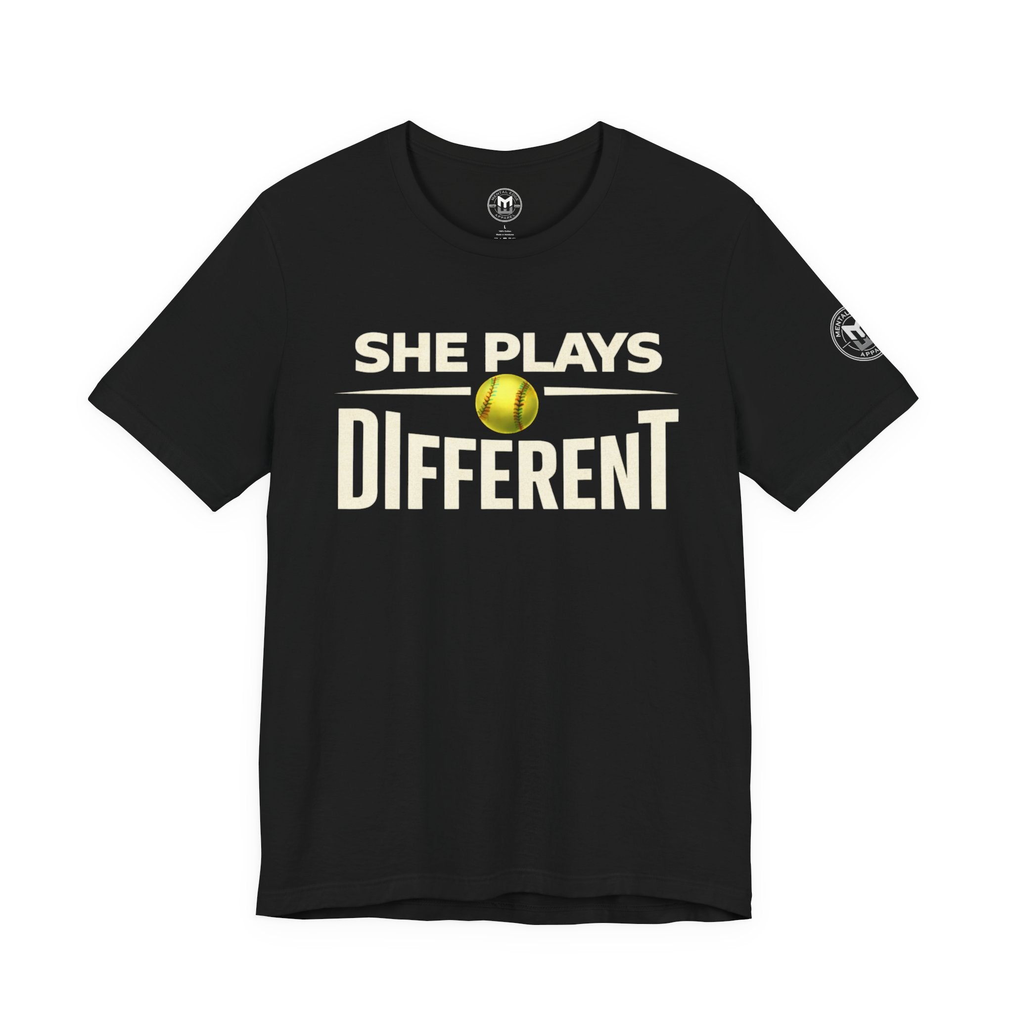 She Plays Different Softball T-Shirt