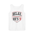Relax… He’s 9 Parents Tank Top