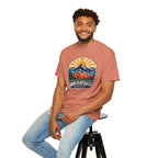 Born to Hit Balls Over Mountains T-Shirt — Unisex Vintage Mountain Comfort Colors Graphic Tee
